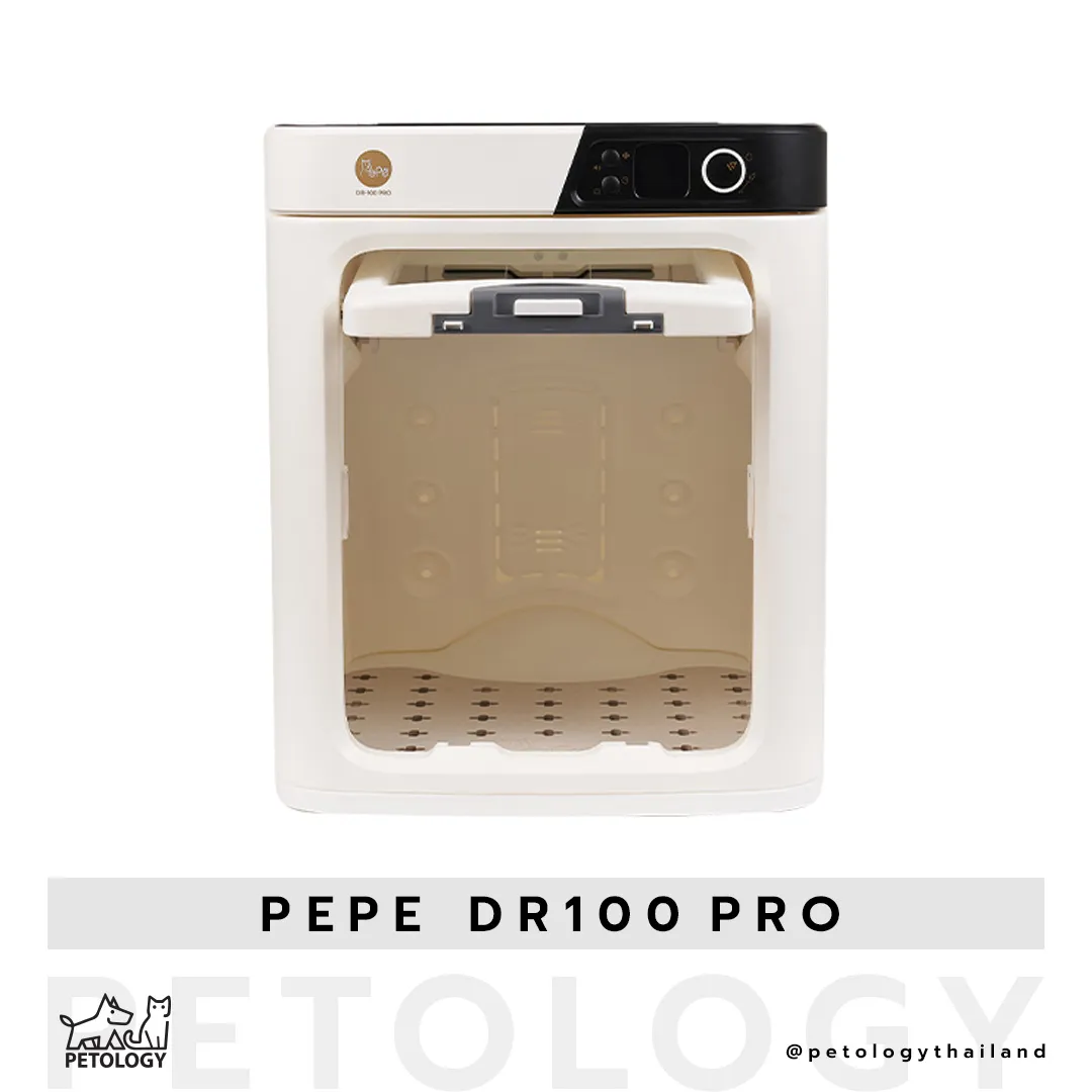 เครื่องเป่าขนแมว Pepe DR-100 Pro เครื่องเป่าขนสัตว์เลี้ยง รองรับน้ำหนัก 11 กก.